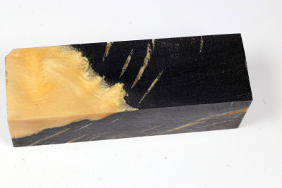 Knife Blank HybridWood Bog Oak - HybrWo4174