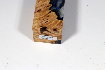 Messergriffblock HybridWood Rosskastanie Maser stabilisiert - HybrWo3776
