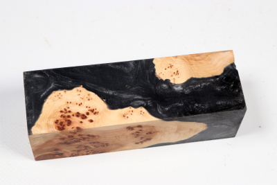 Knife Blank HybridWood Juniper Burl - HybrWo4192