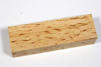 Messergriffblock Karelische Maserbirke - KarMB2498