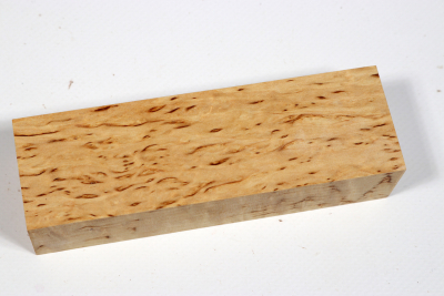 Messergriffblock Karelische Maserbirke - KarMB2498