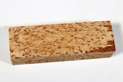 Messergriffblock Karelische Maserbirke - KarMB2588