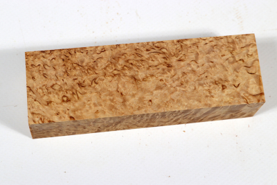 Messergriffblock Karelische Maserbirke - KarMB2597