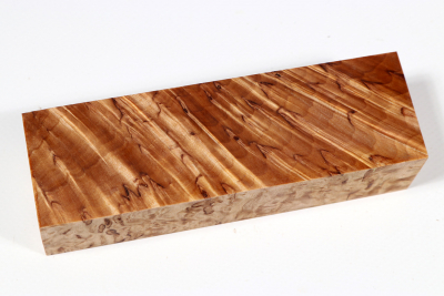 Messergriffblock Karelische Maserbirke XCut stabilisiert - Stabi3117