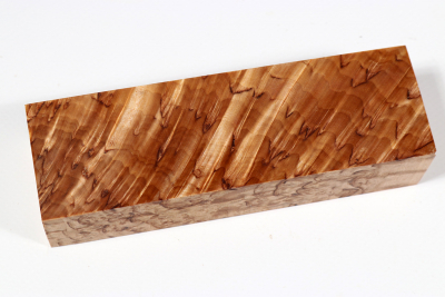 Messergriffblock Karelische Maserbirke XCut stabilisiert - Stabi3117