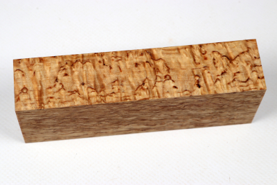 Messergriffblock Karelische Maserbirke stabilisiert - Stabi3438