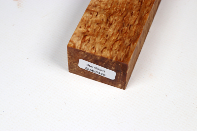Knife Blank Karelian Masurbirch stabilized - Stabi3440