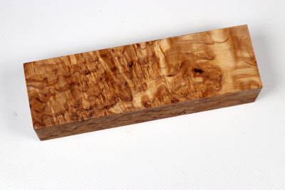 Knife Blank Karelian Masurbirch stabilized - Stabi3447