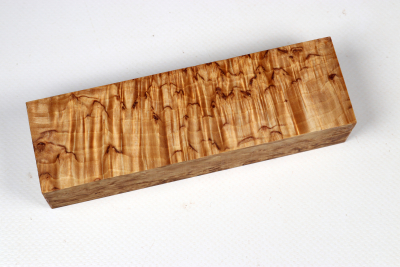 Knife Blank Karelian Masurbirch stabilized - Stabi3447
