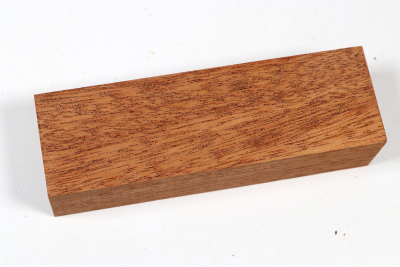 Messergriffblock Khaya Mahagoni - Khay0053