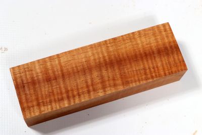 Messergriffblock Koa curly - Koa0120