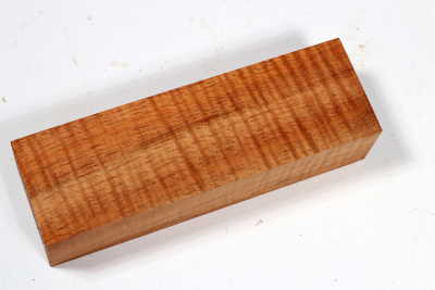 Messergriffblock Koa curly - Koa0122
