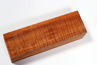 Messergriffblock Koa curly - Koa0123