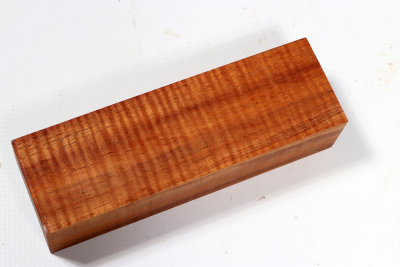 Messergriffblock Koa curly - Koa0123