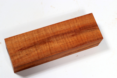 Messergriffblock Koa curly - Koa0124