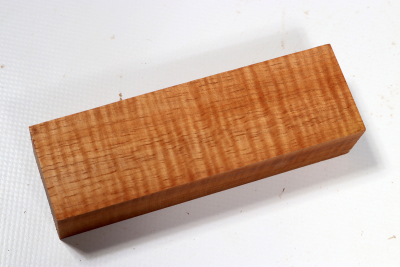 Messergriffblock Koa curly - Koa0125