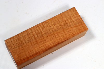 Messergriffblock Koa curly - Koa0128