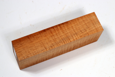 Messergriffblock Koa curly - Koa0128
