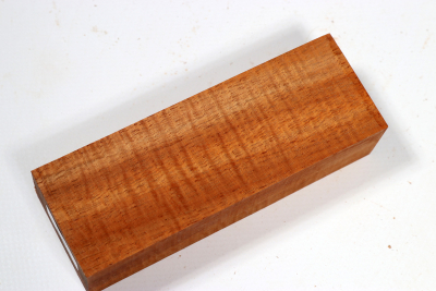 Messergriffblock Koa curly - Koa0129