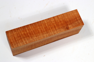 Messergriffblock Koa curly - Koa0130