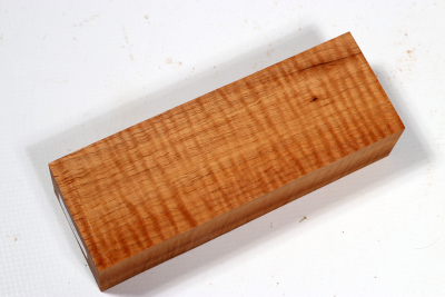 Messergriffblock Koa curly - Koa0134