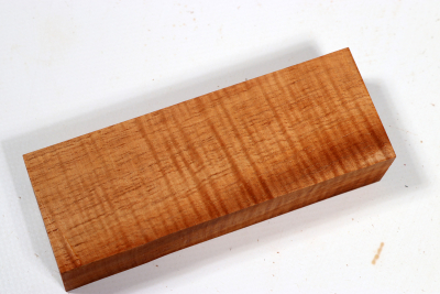 Messergriffblock Koa curly - Koa0136