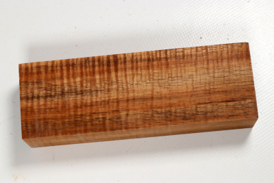 Messergriffblock Koa curly stabilisiert XL - Stabi3814 Messergriffblock Koa curly stabilisiert XL - Stabi3814