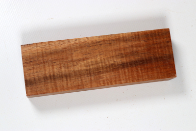 Messergriffblock Koa curly stabilisiert XL - Stabi3815
