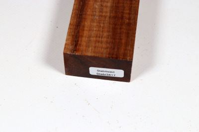Messergriffblock Koa curly stabilisiert XL - Stabi3817