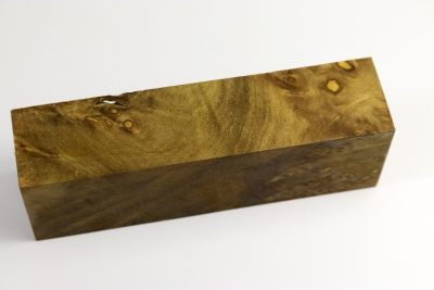 Knife Blank Laurel Burl stabilized - Stabi1301