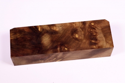 Knife Blank Laurel Burl stabilized - Stabi2098