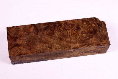 Knife Blank Laurel Burl stabilized - Stabi2100