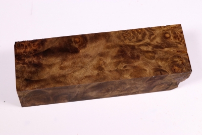 Knife Blank Laurel Burl stabilized - Stabi2100