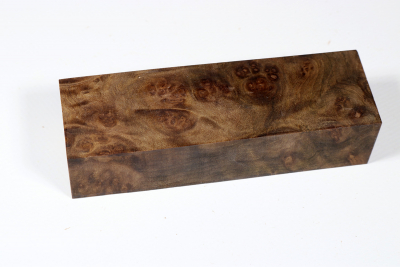 Knife Blank Laurel Burl stabilized - Stabi2494