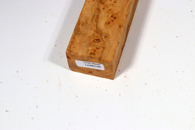 Knife Block Linden Tree Burl - LinM0199