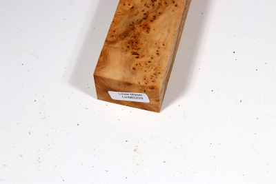 Knife Block Linden Tree Burl - LinM0203