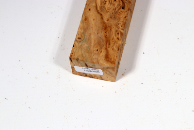 Knife Block Linden Tree Burl - LinM0206