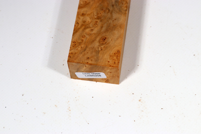 Knife Block Linden Tree Burl - LinM0208