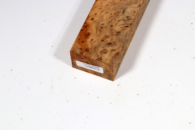 Knife Block Linden Tree Burl - LinM0210