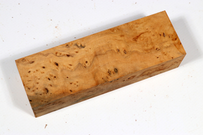 Knife Block Linden Tree Burl - LinM0212