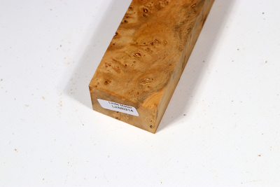 Knife Block Linden Tree Burl - LinM0214