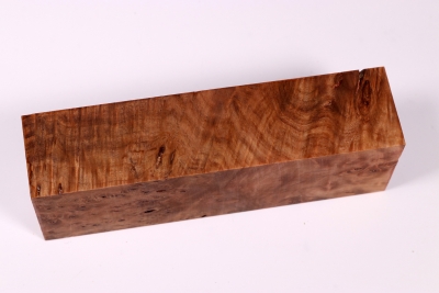 Knife Blank Linden Tree Burl stabilized - Stabi1931