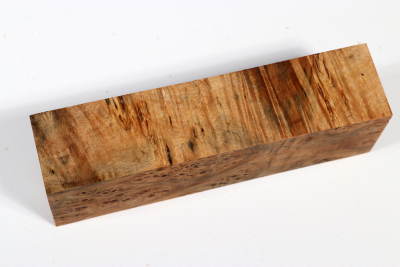 Knife Blank Linden Tree Burl stabilized - Stabi3296