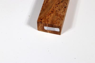 Knife Blank Linden Tree Burl stabilized - Stabi3300