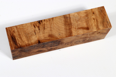 Knife Blank Linden Tree Burl stabilized - Stabi3302