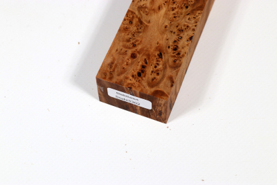 Knife Blank Linden Tree Burl stabilized - Stabi3302