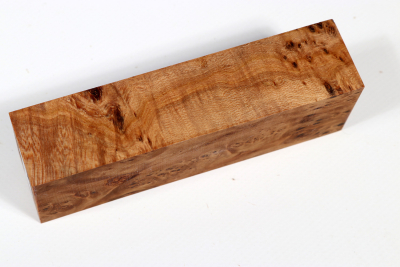 Knife Blank Linden Tree Burl stabilized - Stabi3305