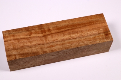 Knife Block Marri / Red Gum curly - Marr0078