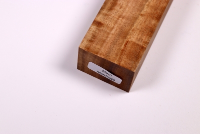 Knife Block Marri / Red Gum curly - Marr0080