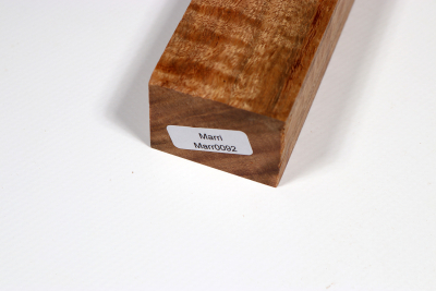 Knife Block Marri / Red Gum curly - Marr0092